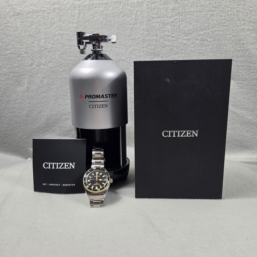 Citizen Promaster Diver Men One Size Silver Excellent Automatic NY0125-83E